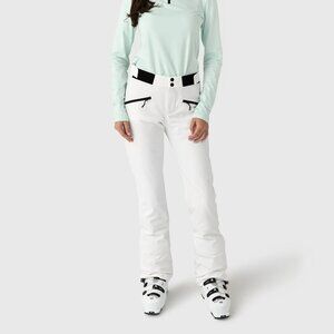 Bogner Fire + Ice Nessa Straight Leg Ski Pants in Off White, Size US 8/M.